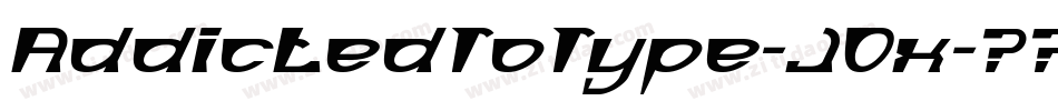 AddictedToType-JOx字体转换