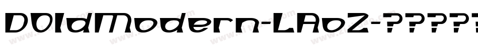 DOldModern-LAoZ字体转换 DOldModern-LAoZ字体转换