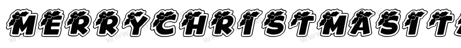 MerryChristmasItalic-K77yW字体转换 MerryChristmasItalic-K77yW字体转换