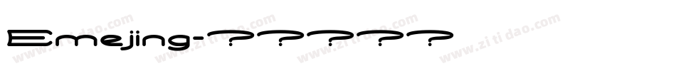 Emejing字体转换
