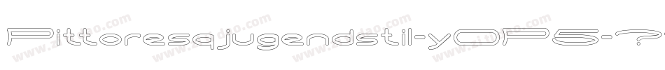 Pittoresqjugendstil-y0P5字体转换