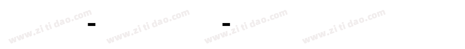 District-MediumExpert字体转换