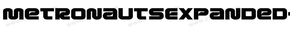 MetronautsExpanded-O3BP字体转换