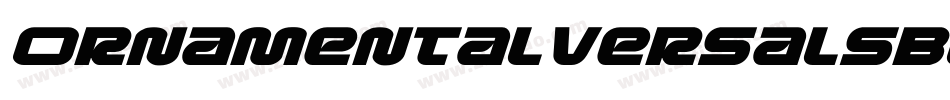 OrnamentalVersalsBlack-GZmD字体转换
