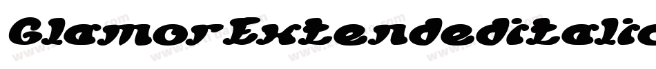 GlamorExtendeditalic-z8XZ1字体转换