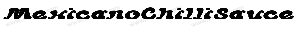 MexicanoChilliSauceItalic-Yjgo字体转换