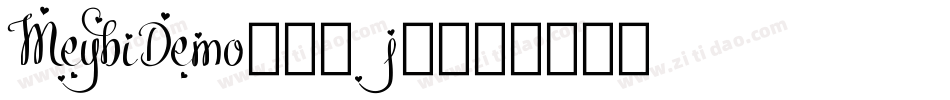 MeybiDemo-WRjO字体转换
