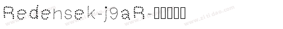 Redensek-j9aR字体转换