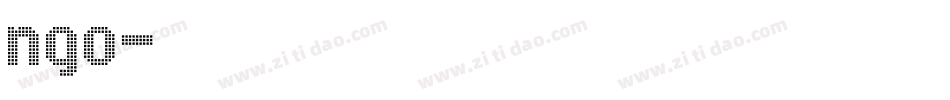 ngo字体转换