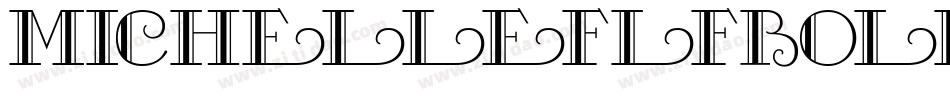 MichelleflfBold-ZVJz字体转换