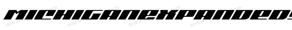 MichiganExpandedSuperItalic-Xxda字体转换 MichiganExpandedSuperItalic-Xxda字体转换