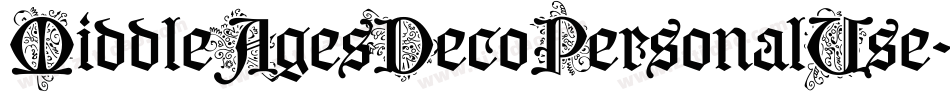 MiddleAgesDecoPersonalUse-vmmO4字体转换