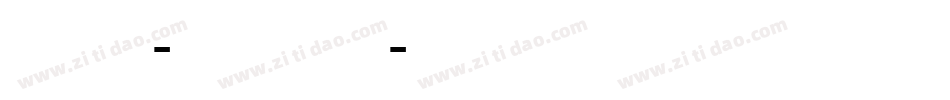 District-MediumExpert字体转换