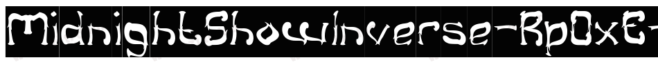 MidnightShowInverse-Rp0xE字体转换
