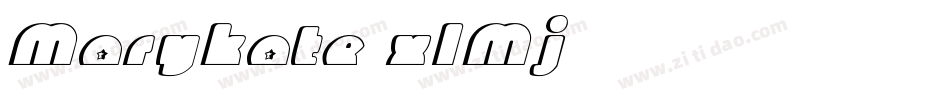 Marykate-XLMj字体转换