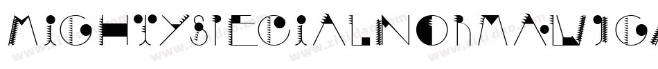 MightyspecialNormal-WJgA字体转换