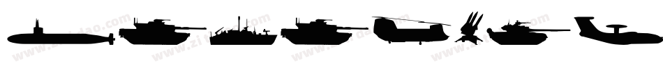 MilitaryID字体转换