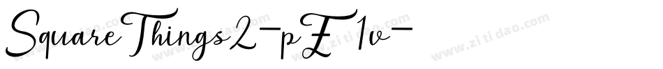 SquareThings2-pZ1v字体转换