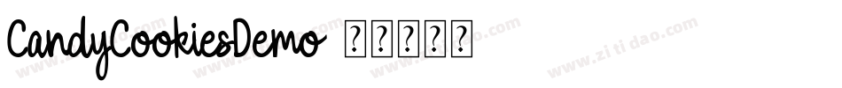 CandyCookiesDemo字体转换