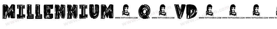 Millennium-q4vd字体转换 Millennium-q4vd字体转换
