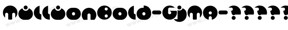 MillionBold-GjMA字体转换