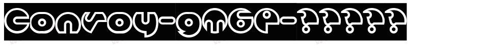 Convoy-gM6P字体转换