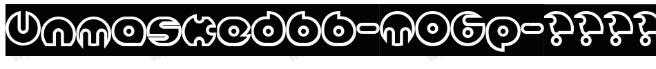 Unmaskedbb-MO6p字体转换
