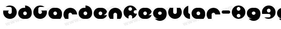 JdGardenRegular-8g9g字体转换
