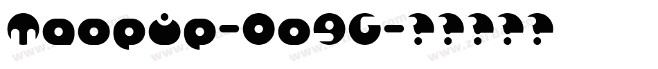 Maopip-0o9G字体转换