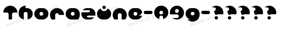 Thorazine-A9g字体转换