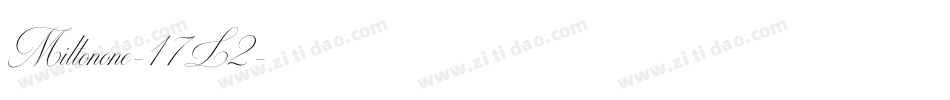 Miltonone-17L2字体转换 Miltonone-17L2字体转换