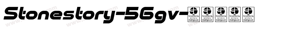 Stonestory-56gv字体转换