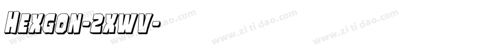 Hexgon-2xwv字体转换