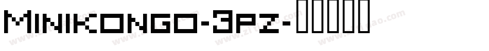 Minikongo-3pz字体转换