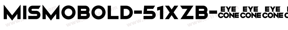 MismoBold-51XZB字体转换