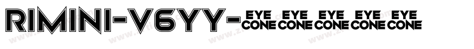 Rimini-V6yy字体转换