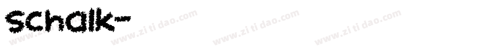 schalk字体转换