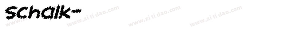 schalk字体转换