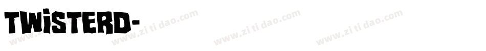 Twisterd字体转换