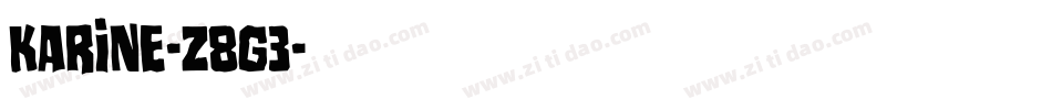 Karine-z8G3字体转换