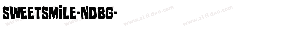 SweetSmile-nd8g字体转换