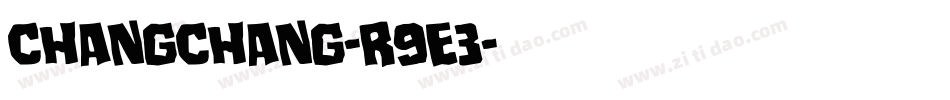Changchang-R9E3字体转换