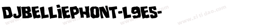 DjbElliephont-L9e5字体转换