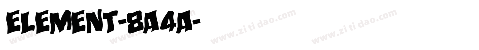 Element-8a4A字体转换