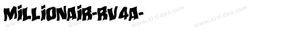 Millionair-rv4A字体转换