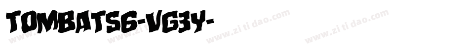 Tombats6-VG3y字体转换 Tombats6-VG3y字体转换