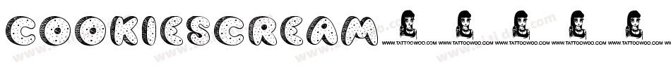 Cookiescream字体转换