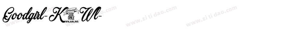 Goodgirl-K7Wl字体转换