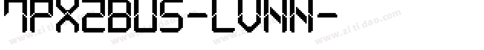 7Px2bus-LVnn字体转换