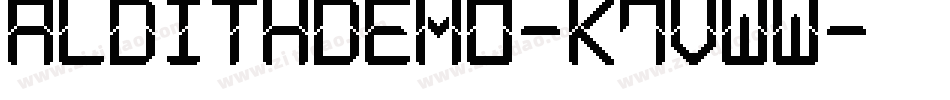 AldithDemo-K7VwW字体转换